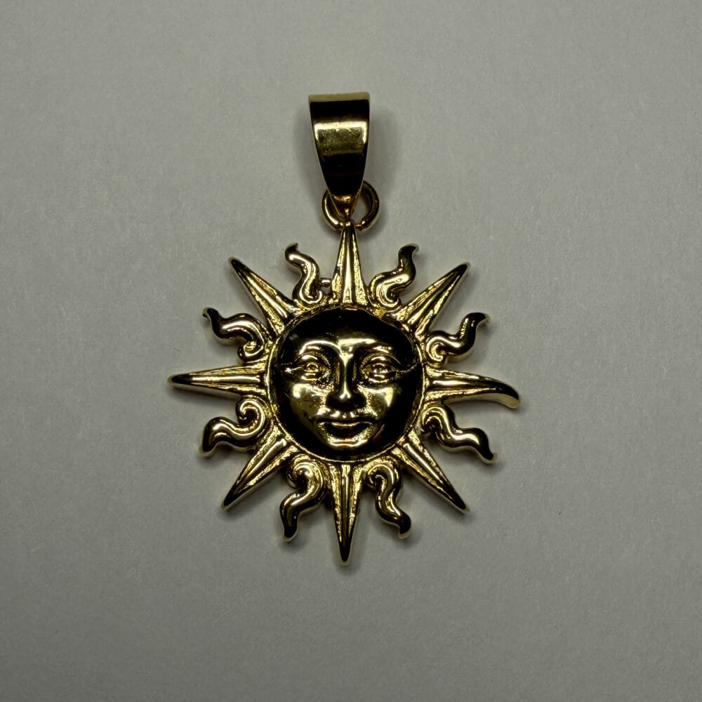 Pendente sole d'Oro