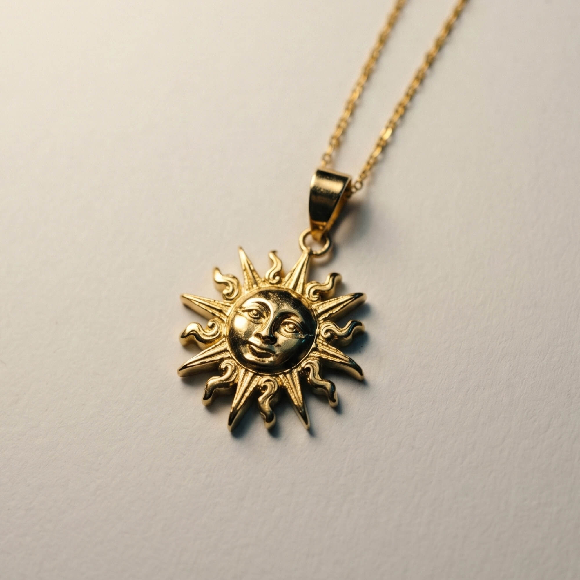 Pendente sole d'Oro