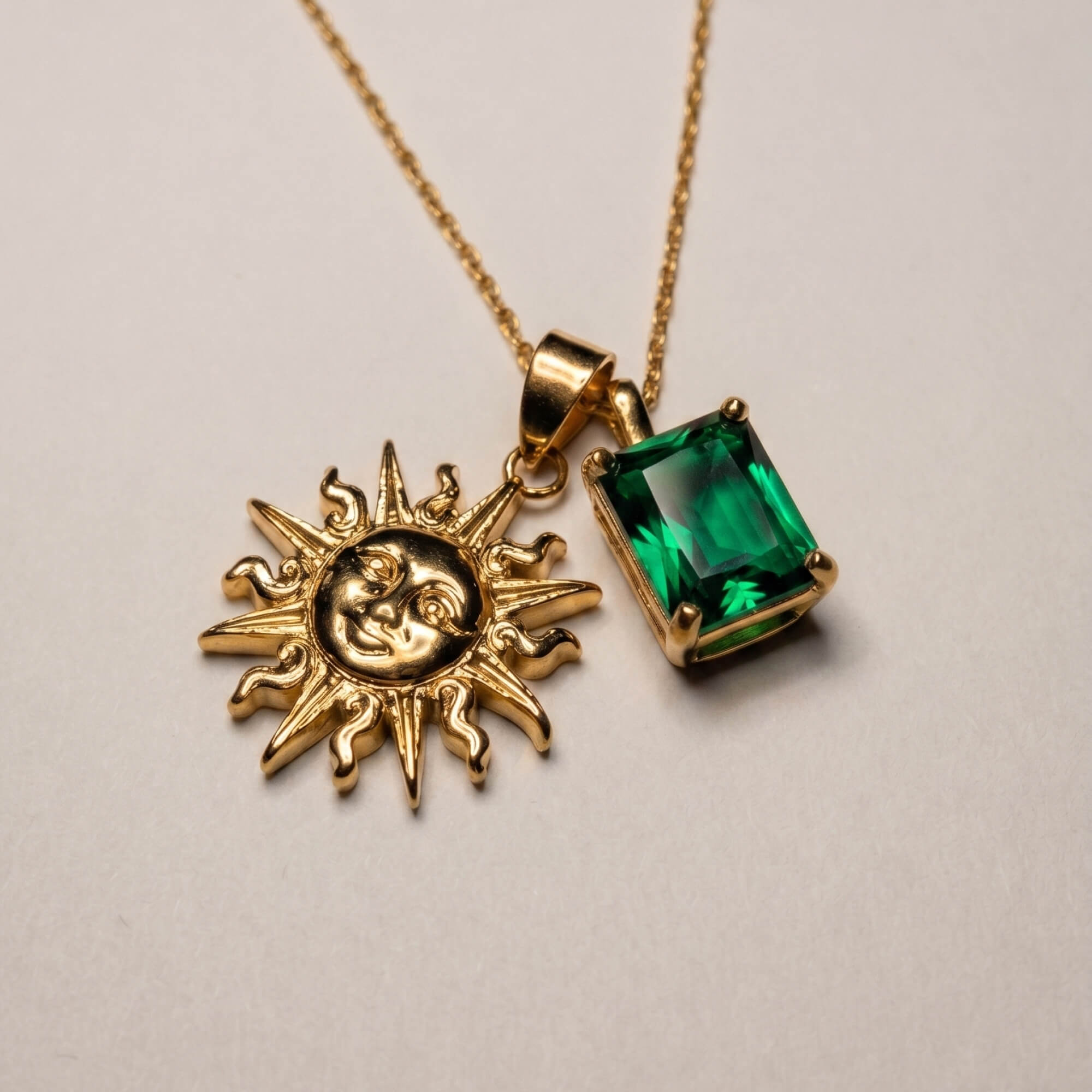 Pendente sole d'Oro